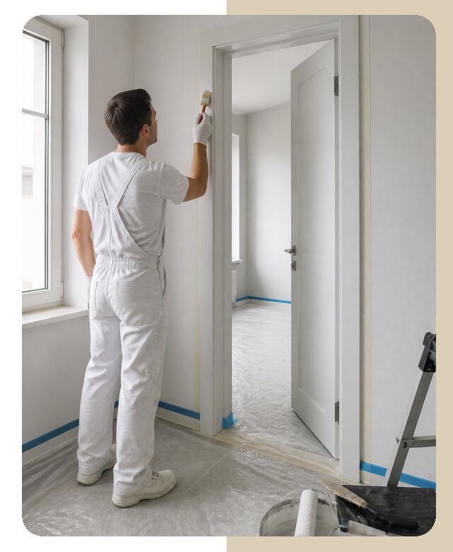 Покраска дверных откосов в Касимах по цене от 4893 р. | ДвериЛегко-Ксм